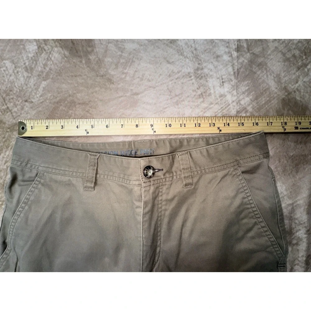 Toad & Co Mission Ridge Pants Mens 32 X 30 Lean Brown Cotton Stretch Straight